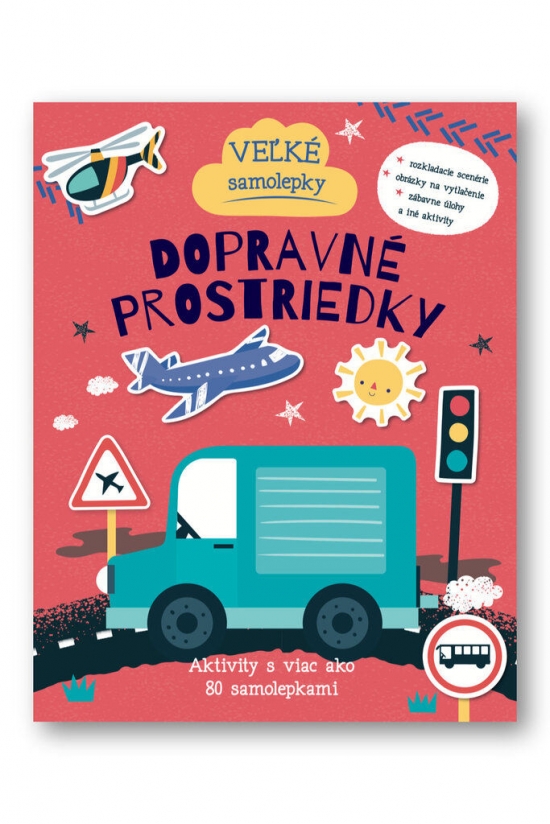 Obrázok Dopravné prostriedky - veľké samolepky