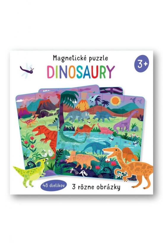 Obrázok Dinosaury - Magnetické puzzle