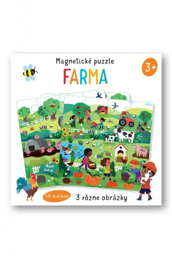 Obrázok Farma - Magnetické puzzle