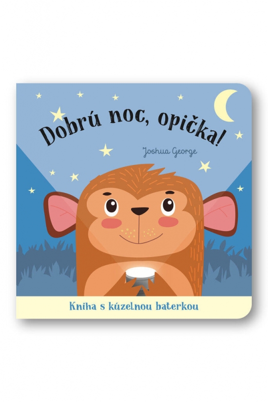 Obrázok Dobrú noc, opička! kniha s kúzelnou baterkou