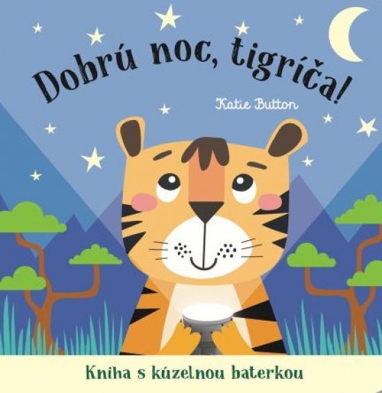 Obrázok Dobrú noc, tigríča! kniha s kúzelnou baterkou