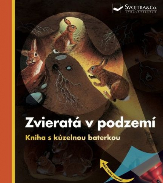 Obrázok Zvieratá v podzemí - kniha s kúzelnou baterkou