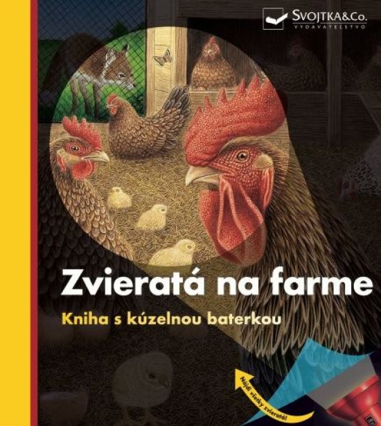 Obrázok Zvieratá na farme - kniha s kúzelnou baterkou