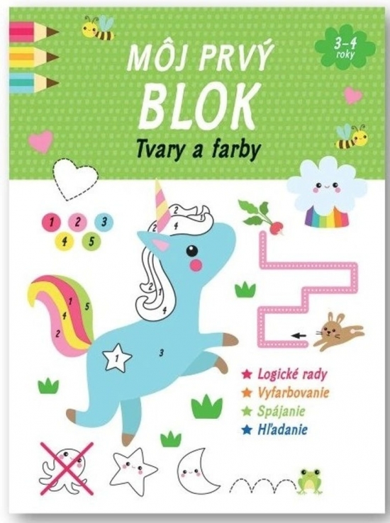 Obrázok Môj prvý blok - Tvary a farby