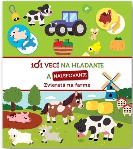 Obrázok Zvieratá na farme - 101 vecí na hľadanie a nalepovanie