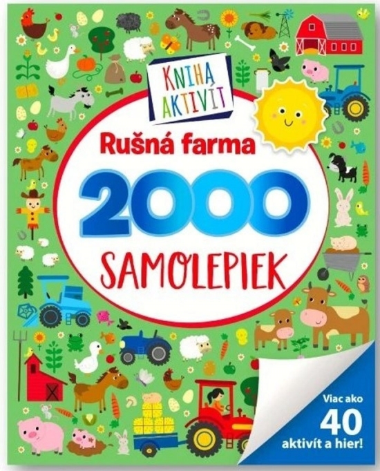 Obrázok Rušná farma - 2000 samolepiek