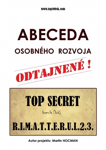 Obrázok Abeceda osobného rozvoja 2 - R.I.M.A.T.T.E.R.U.L.2.3.