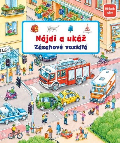 Obrázok Nájdi a ukáž - Zásahové vozidlá