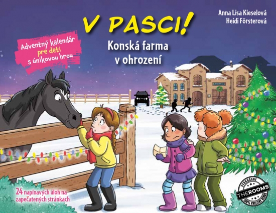 Obrázok V pasci! Konská farma v ohrození  – Adventný kalendár pre deti s únikovou hrou