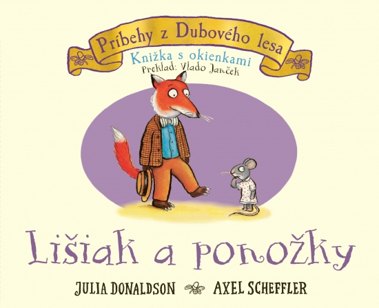 Obrázok Lišiak a ponožky - knižka s okienkami
