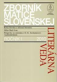 Obrázok Zborník Matice slovenskej - Ročník I 2010