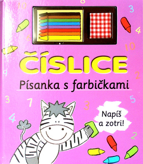 Obrázok Číslice - Písanka s farbičkami