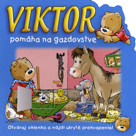 Obrázok Viktor pomáha na gazdovstve