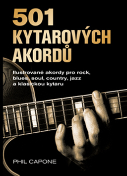 Obrázok 501 kytarových akordů - Ilustrované akordy pro rock, blues, soul, country, jazz a klasickou kytaru