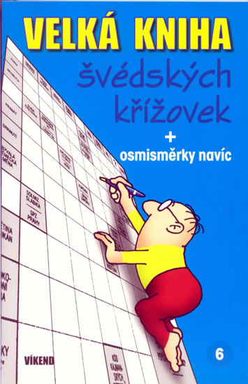 Obrázok Velká kniha švédských křížovek 6. + osmisměrky navíc