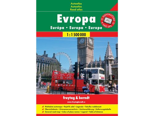 Obrázok Evropa autoatlas