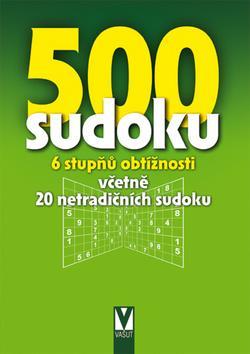 Obrázok 500 sudoku - 6 stupňů obtížnosti včetně 20 netradičních sudoku