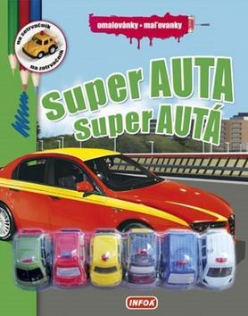 Obrázok Omalovánky / Maľovanky - Super auta / Super autá + 6 hračiek