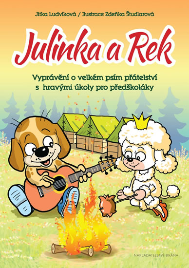 Obrázok Julinka a Rek - Vyprávění o velkém psím přátelství s hravými úkoly pro předškoláky