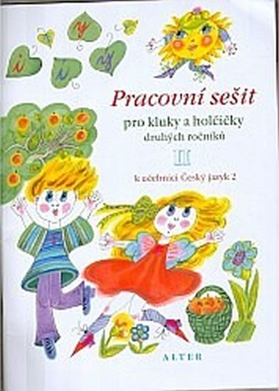 Obrázok Pracovní sešit pro kluky a holčičky druhých roč. II,  k učebnici ČJ 2