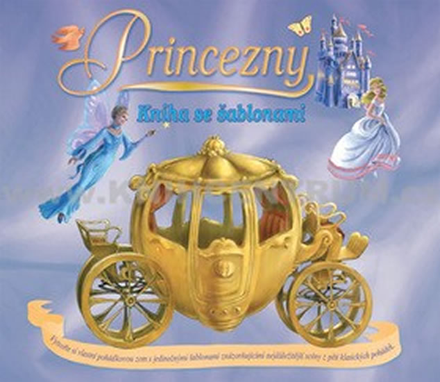 Obrázok Princezny - kniha se šablonami