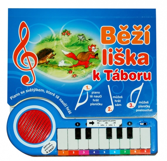 Obrázok Běží liška k Táboru - Piánko se světýlkem