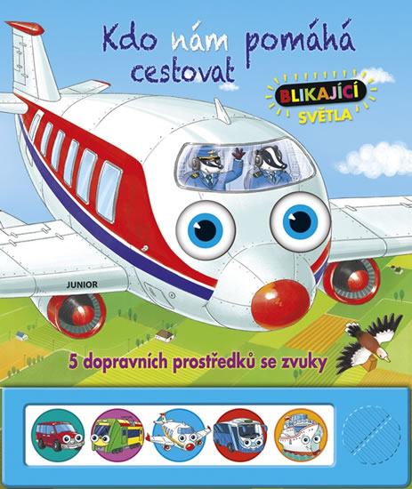 Obrázok Kdo nám pomáhá cestovat - 5 ozvučených dopravních prostředků s blikajícími světly