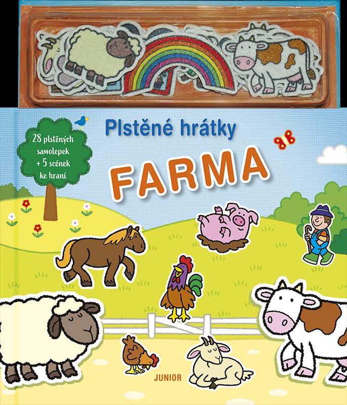Obrázok Plstěné hrátky Farma + 28 plstěných samolepek a 5 scén ke hraní