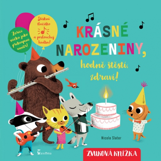 Obrázok Krásné narozeniny, hodně štěstí, zdraví! - zvuková knížka