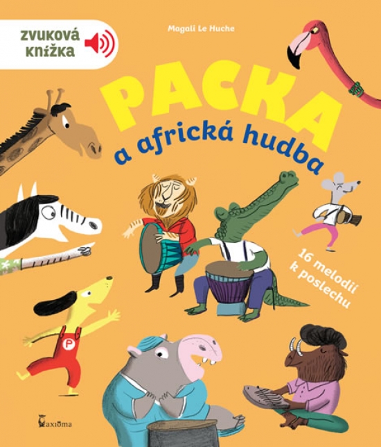 Obrázok Packa a africká hudba - Zvuková knížka