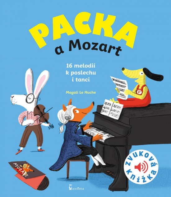 Obrázok Packa a Mozart - Zvuková knížka