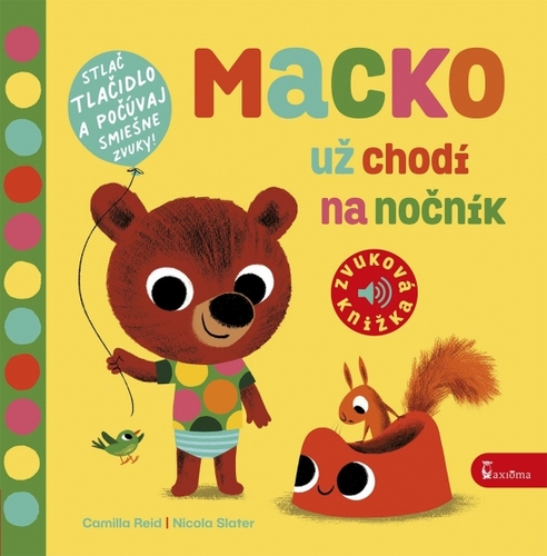 Obrázok Macko už chodí na nočník - zvuková knižka