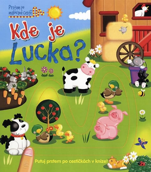 Obrázok Kde je Lucka? - Prstem po malované cestě