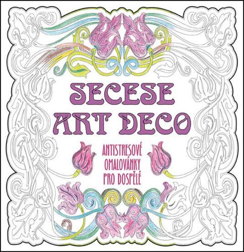 Obrázok SECESE ARTDECO - Antistresové omalovánky pro dospělé