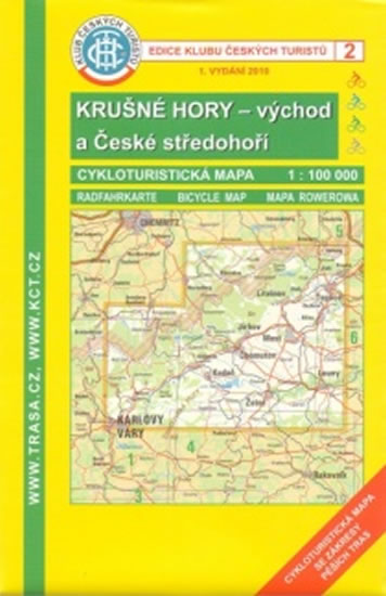 Obrázok Cyklomapa Krušné hory - východ