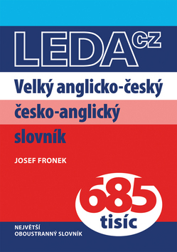 Obrázok Velký anglicko-český česko-anglický slovník 685 tisíc - LEDA