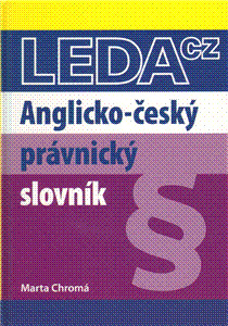 Obrázok Anglicko-český právnický slovník - 3.vyd