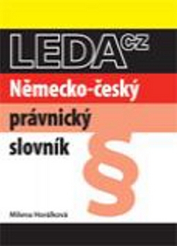 Obrázok Německo-český právnický slovník - 2. vydání