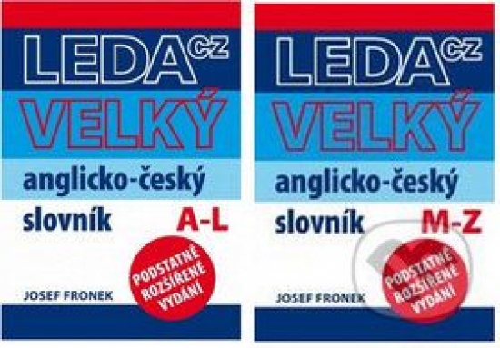 Obrázok Velký AČ-ČA slovník - Fronek (2 knihy)