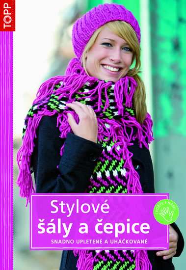 Obrázok Stylové šály a čepice - TOPP - snadno upletené a uháčkované