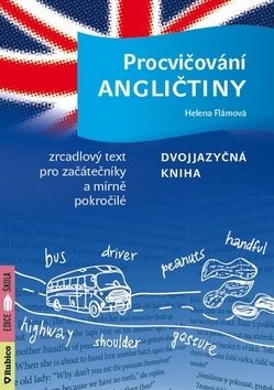 Obrázok Procvičování angličtiny - Dvojjazyčná kniha / Zrcadlový text pro začátečníky a mírně pokročilé