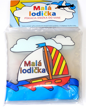 Obrázok Pískacia knižka do vane - Malá lodička