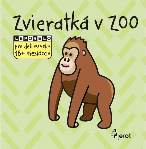 Obrázok Zvieratká v zoo, leporelo pre deti vo veku 18+ mesiacov