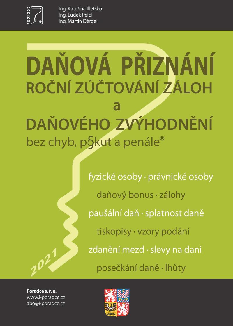 Obrázok Daňová přiznání FO a PO za rok 2021 - Roční zúčtování záloh a daňového zvýhodnění za rok 2021