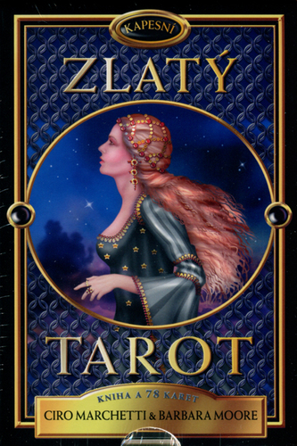 Obrázok Kapesní Zlatý tarot - Kniha a 78 karet