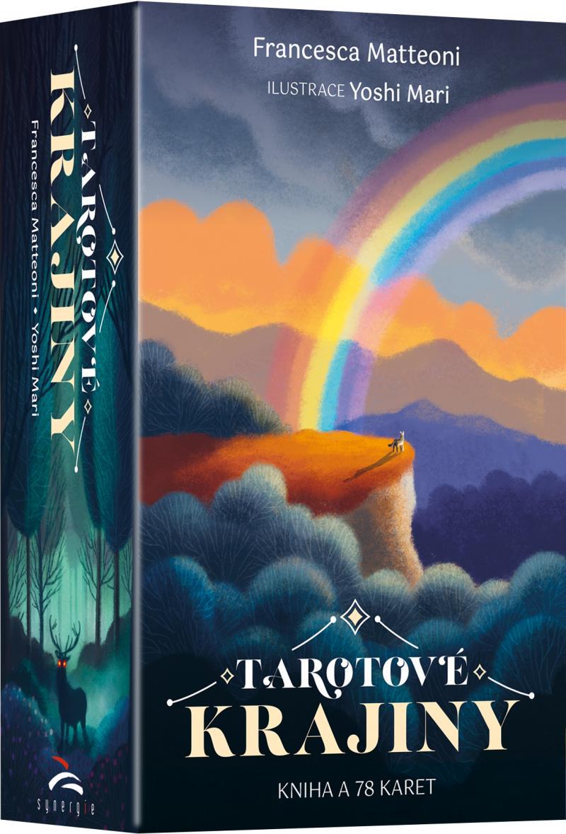 Obrázok Tarotové krajiny - Kniha a 78 karet (lesklé)
