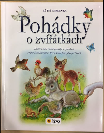 Obrázok Pohádky o zvířátkách s většími písmenky