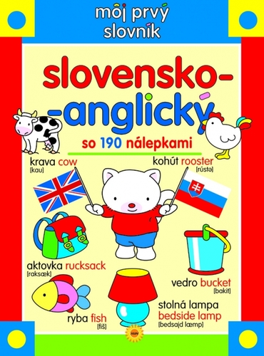 Obrázok Môj prvý slovník slovensko-anglický so 190 nálepkami