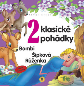 Obrázok 2 klasické pohádky - První čtení - Malá písmena (Bambi, Šípková Růženka)