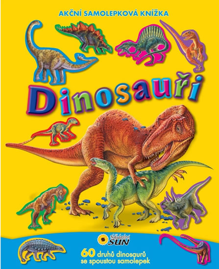Obrázok Dinosauři - Akční samolepková knížka